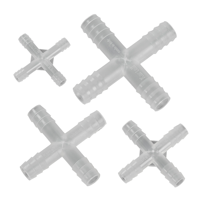 Kreuzverbindungsstück PP ø 10 mm